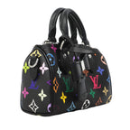 Louis Vuitton Handbag Monogram Multicolor LV Takashi Murakami Nano Speedy Black — view 2