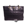 Chanel Chocolate Bar Leather Chain Tote