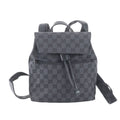 Gucci GG Canvas Leather Backpack Black