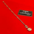 Chanel Coco Mark Flower Motif GP Faux Pearl Necklace Pendant 18BC