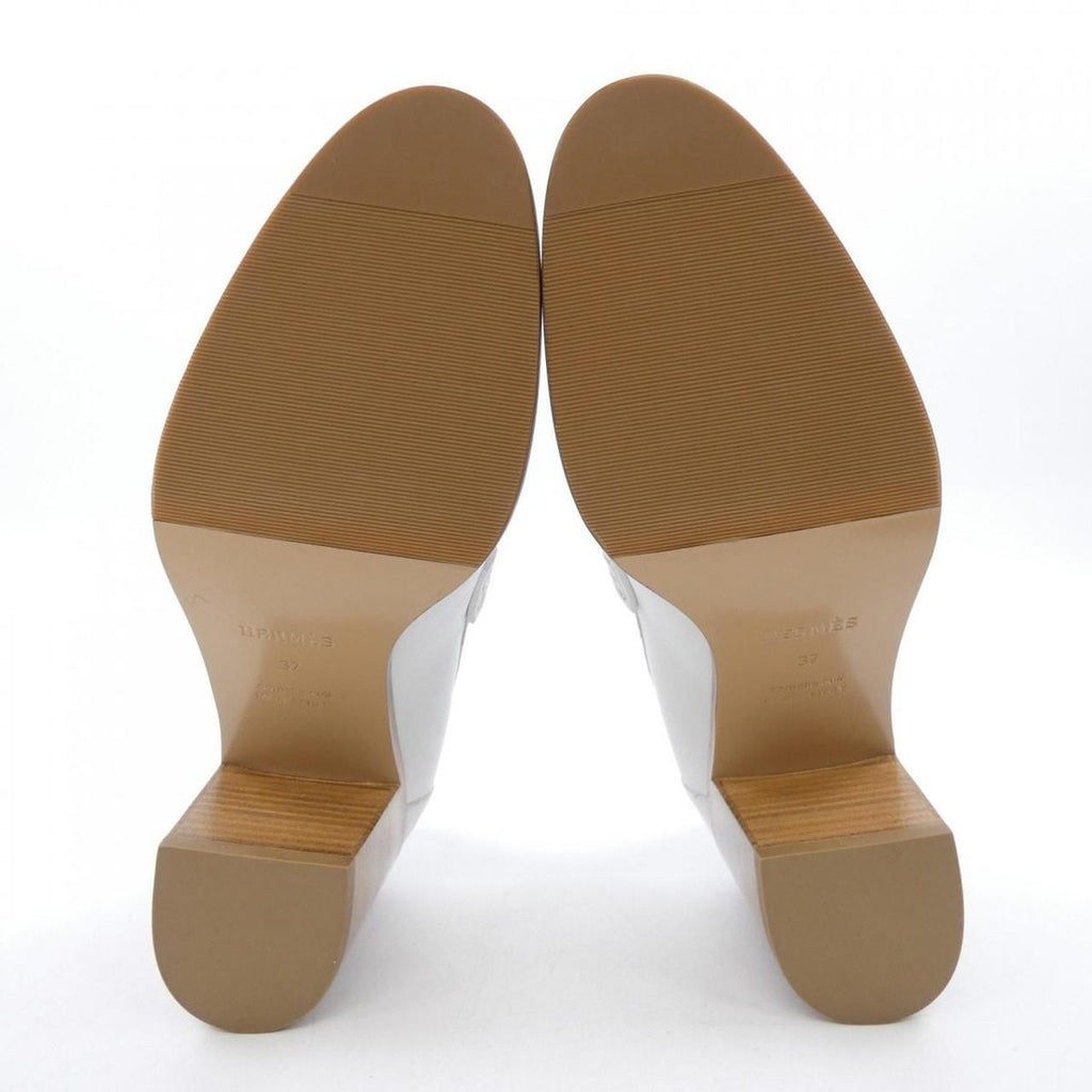 Hermes Elysee 70 Heel Moccasins Shoes — view 4