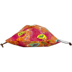 Loewe Drawstring Pouch Ring Orange Pink Paurazibiza — view 4