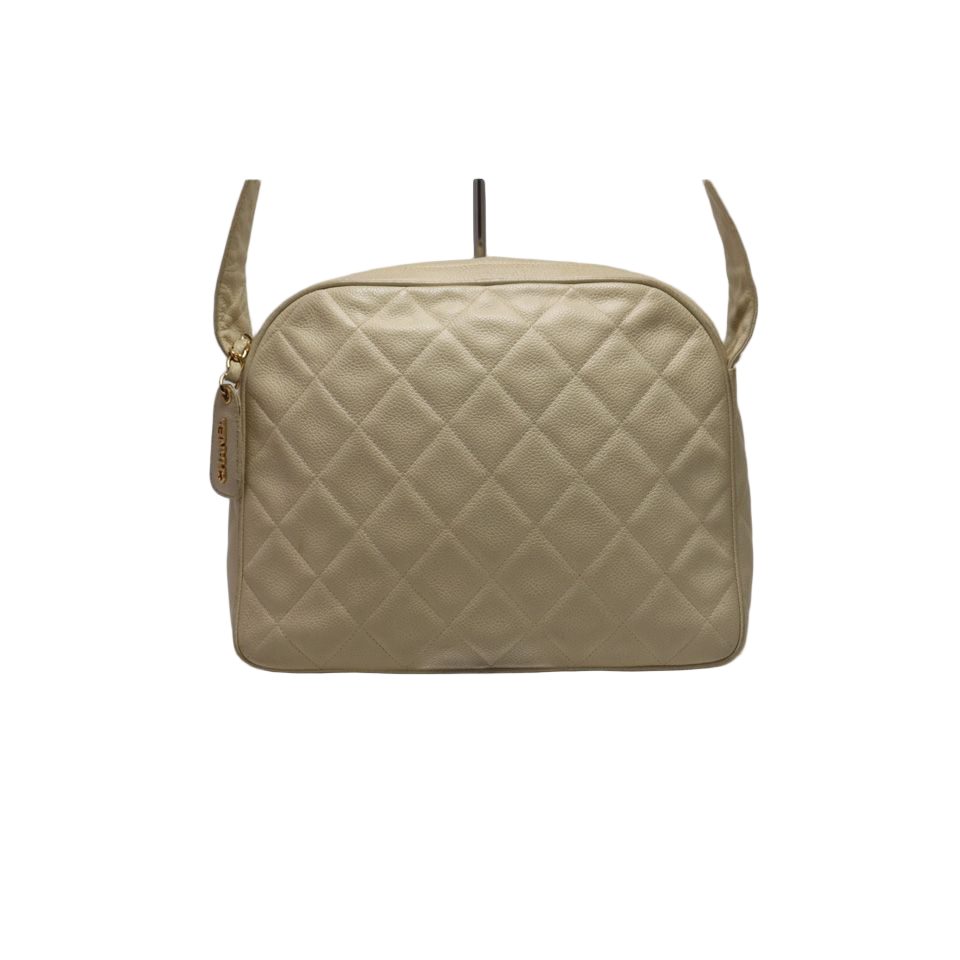 Chanel Caviar Leather Quilted GD Shoulder