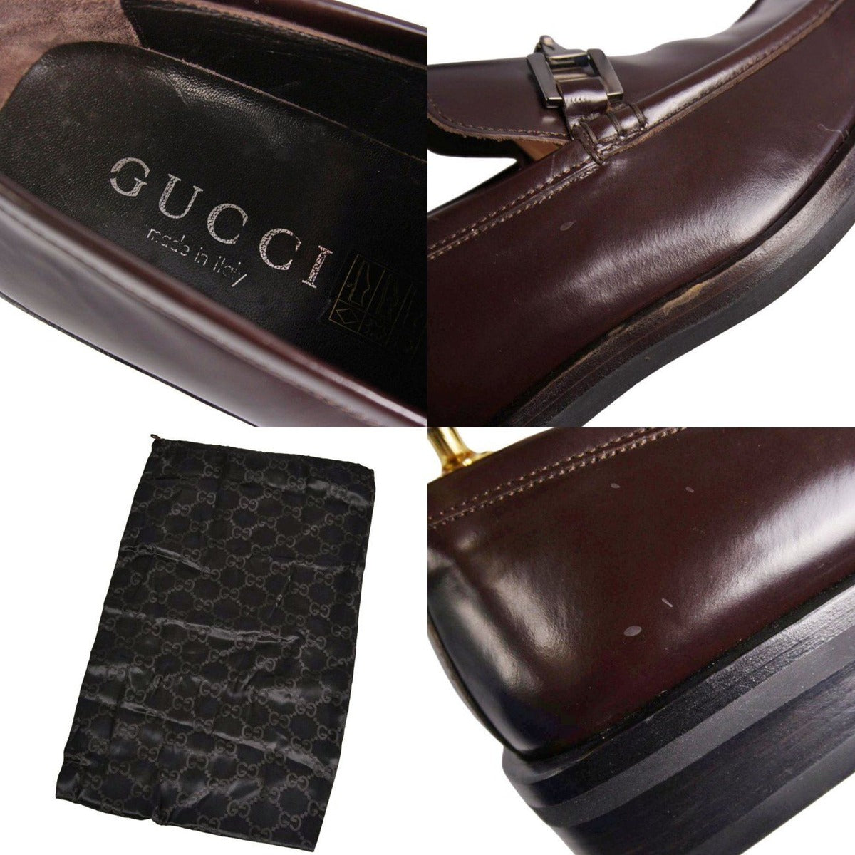 Gucci Loafers Moccasins Business Shoes Horsebit — view 9
