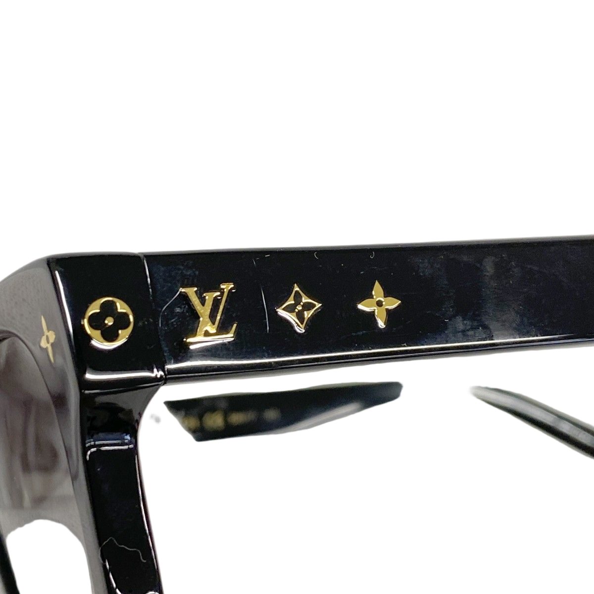 Louis Vuitton Sunglasses My Monogram Square Black Cles Diamonds Eyewear — view 2