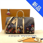 Louis Vuitton Takashi Murakami Monogram Keepall Bandouliere 45 Boston Bag