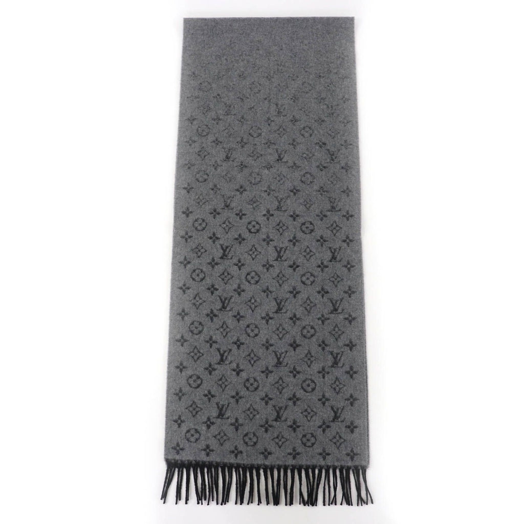 Louis Vuitton Scarf Monogram Gradient Cashmere Wool — view 3