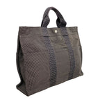 Hermes Tote Her Line Canvas Gray Silver — view 2
