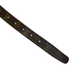 Louis Vuitton M6919 Ct0065 Belt Santure Ellipse Monogram Canvas Brown Gold Logo — view 7