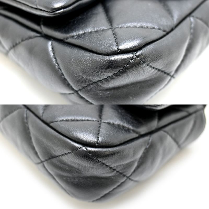 Chanel Shoulder Bag Quilted Small Flap As3214 — view 9