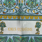 Hermes Scarf Silk Carre 90 Ciels Byzantins Byzantine Sky Yellow — view 6