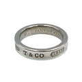 Tiffany & Co Narrow Silver Ring