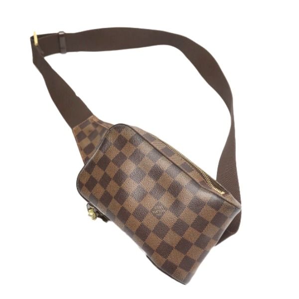 Louis Vuitton Damier Waist Pouch Geronimos Body Bag Brown — view 2
