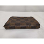 Louis Vuitton Coin Case Zippy Purse Ebene Damier — view 3