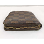 Louis Vuitton Coin Case Zippy Purse Ebene Damier — view 5