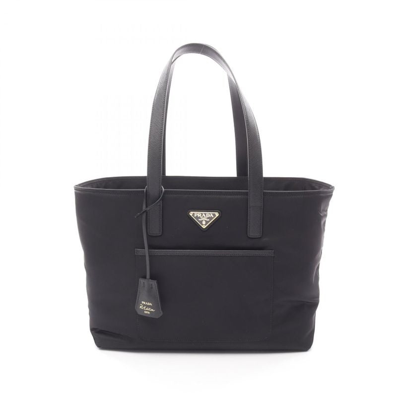 Prada Tote Bag Re-edition 1978 RE Nylon Tessuto saffiano 1 Bg555 R064 F0002 ooo — view 2