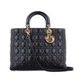 Dior Lady Black Lambskin Handbag