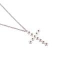 Tiffany & Co Necklace Jazz Cross Platinum Diamond — view 2