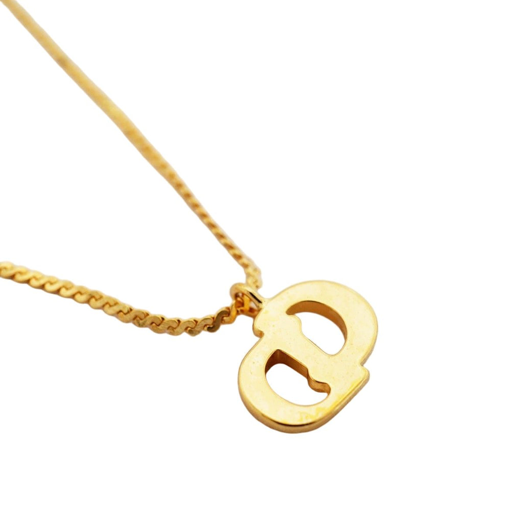 Dior Necklace CD Logo Gold Plated — view 2