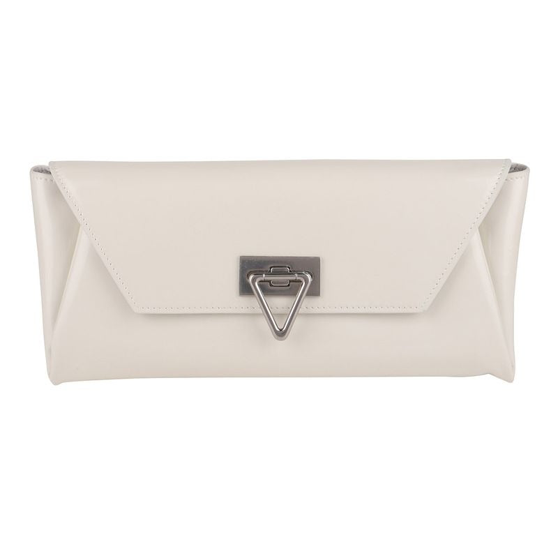 Bottega Veneta Clutch Bag Small White