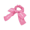Chanel Scrunchie Silk White