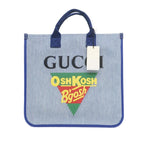 Guccix Oshkosh Collaboration Bag Blue Stripe Children's Line — view 2