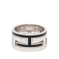 Hermes Moubouche Ring 51 Silver Black