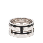 Hermes Moubouche Ring 51 Silver Black
