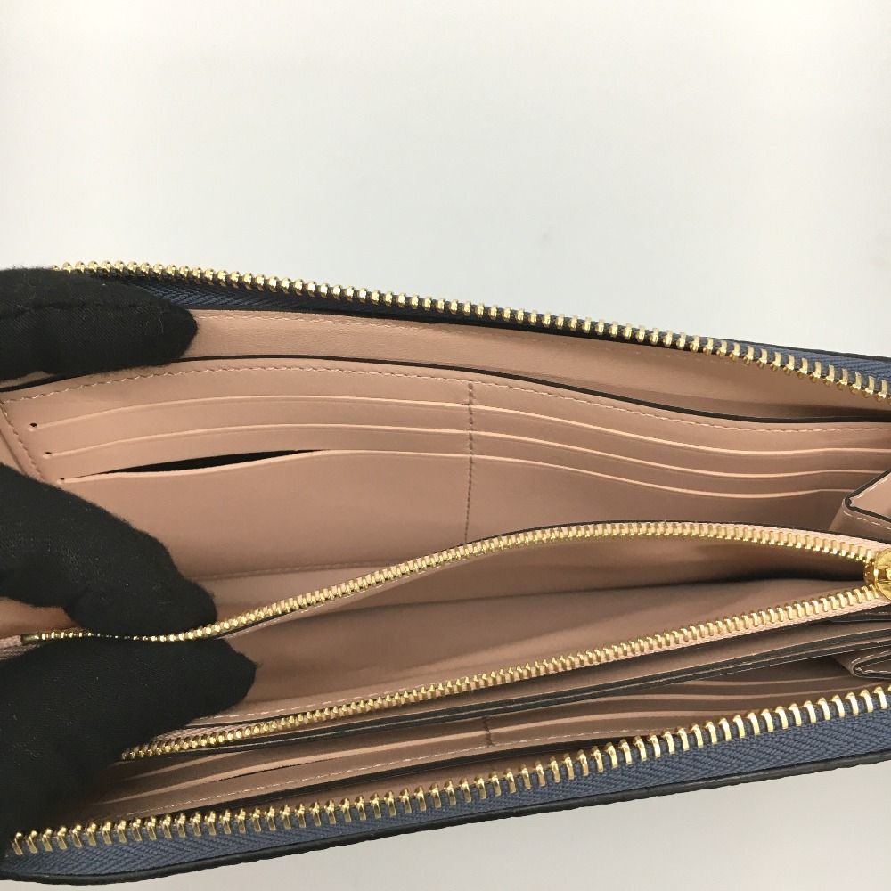 Louis Vuitton Long Wallet Portefeuille Comet Navy — view 8