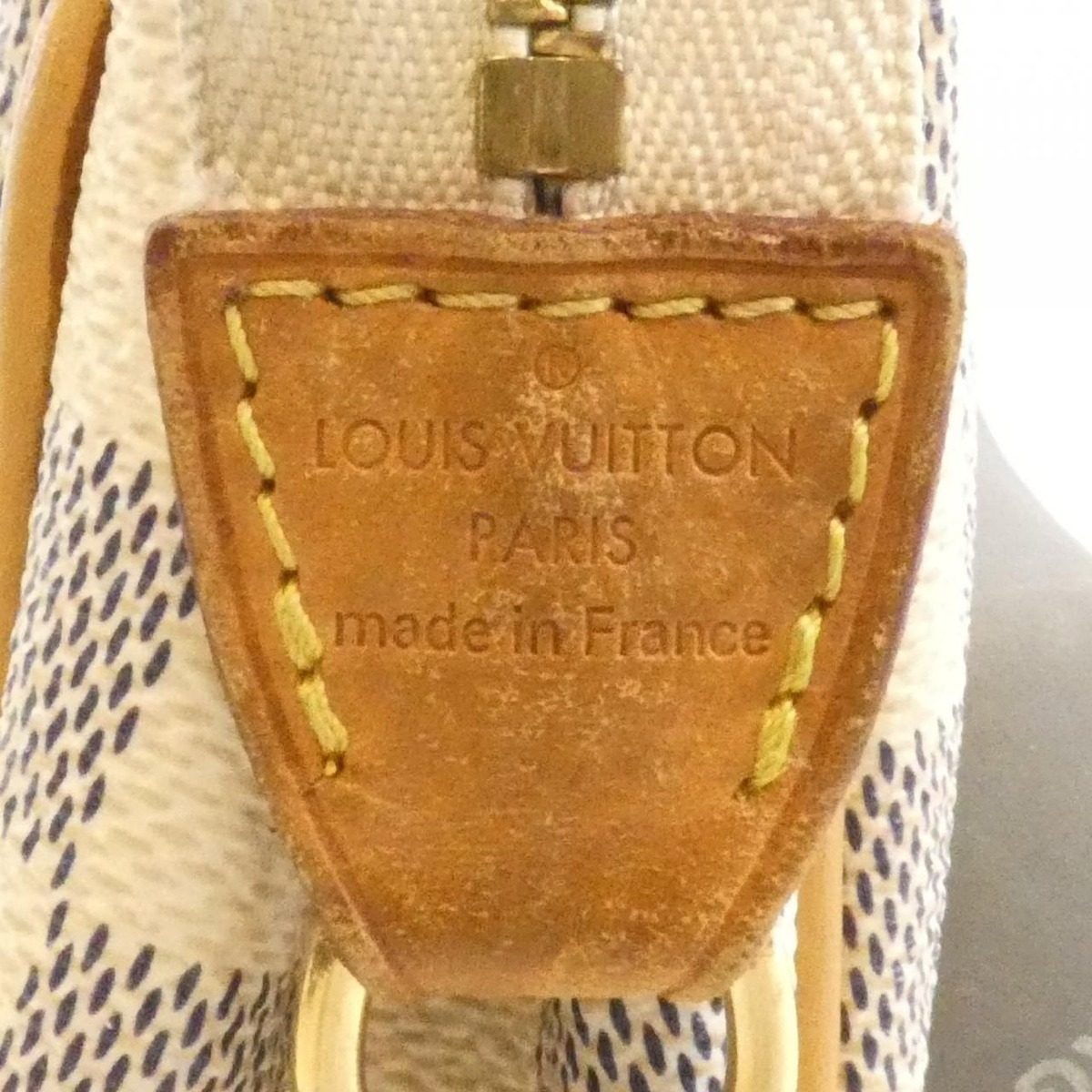 Louis Vuitton Damier Azur Shoulder Bag — view 4
