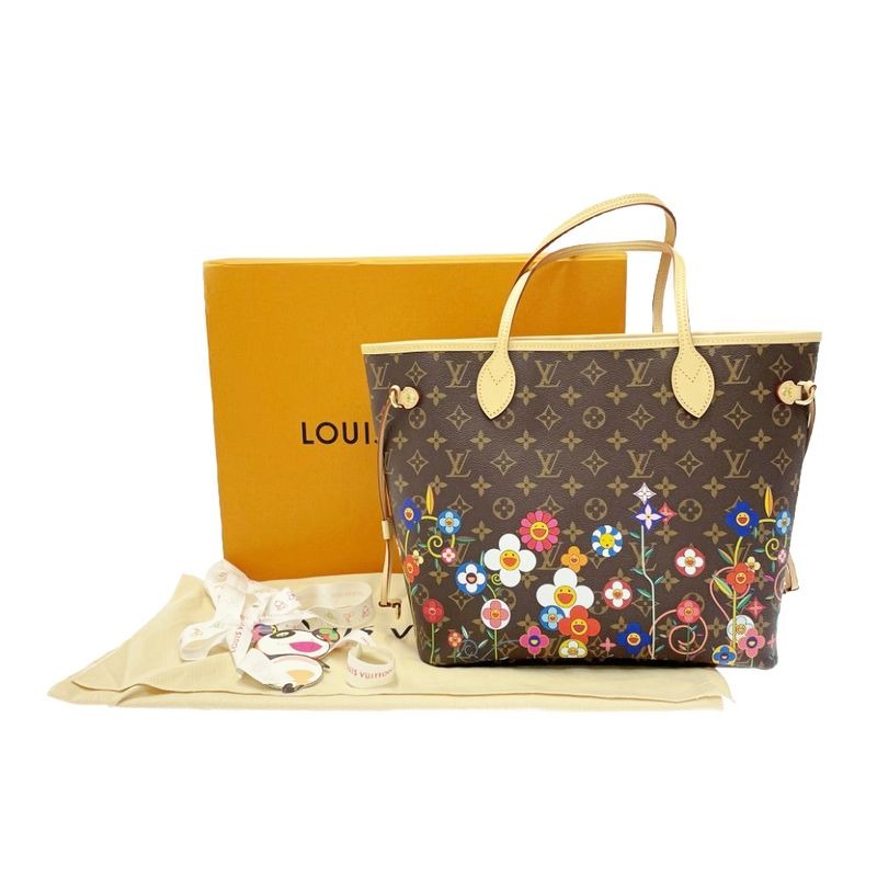 Louis Vuitton Monogram Takashi Murakami Neverfull MM