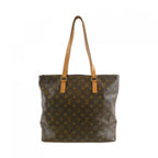 Louis Vuitton Monogram Cabas Mezzo Bag Brown Marron — view 2