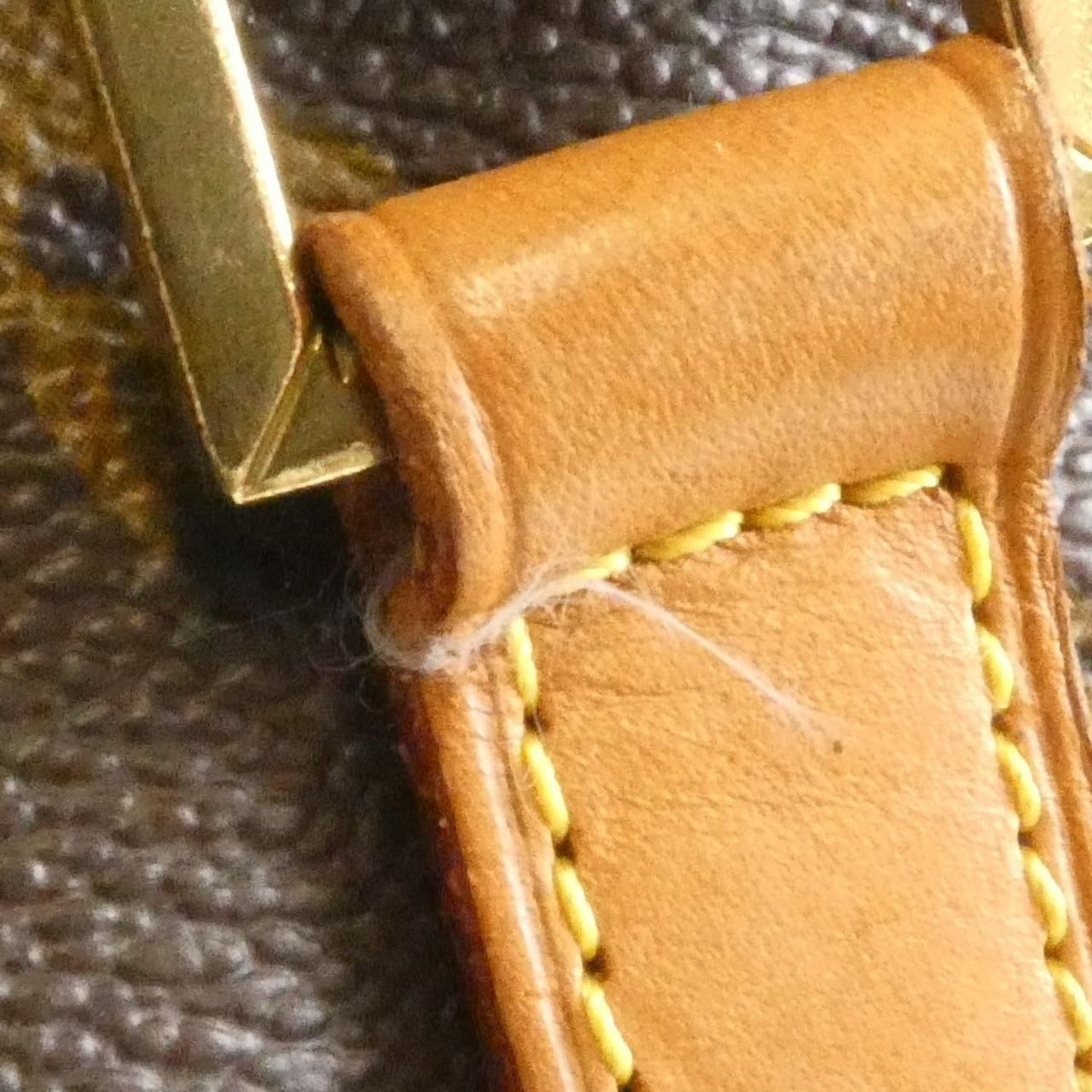 Louis Vuitton Monogram Cabas Mezzo Bag Brown Marron — view 5
