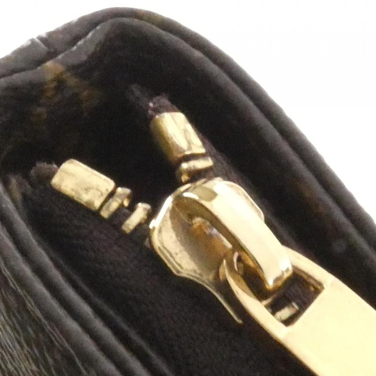 Louis Vuitton Monogram Cabas Mezzo Bag Brown Marron — view 6