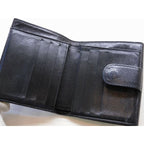 Chanel CC Logo Compact Wallet Caviar Leather Black Vintage — view 3