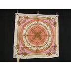 Gucci Silk Large Scarf Shawl Pink Multicolor — view 2