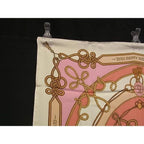 Gucci Silk Large Scarf Shawl Pink Multicolor — view 3