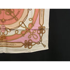 Gucci Silk Large Scarf Shawl Pink Multicolor — view 4