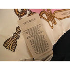 Gucci Silk Large Scarf Shawl Pink Multicolor — view 5