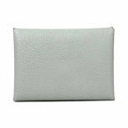 Hermes Calvi Duo Card Case Coin Business Holder Chevre — view 2