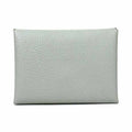 Hermes Calvi Duo Card Case Coin Business Holder Chevre