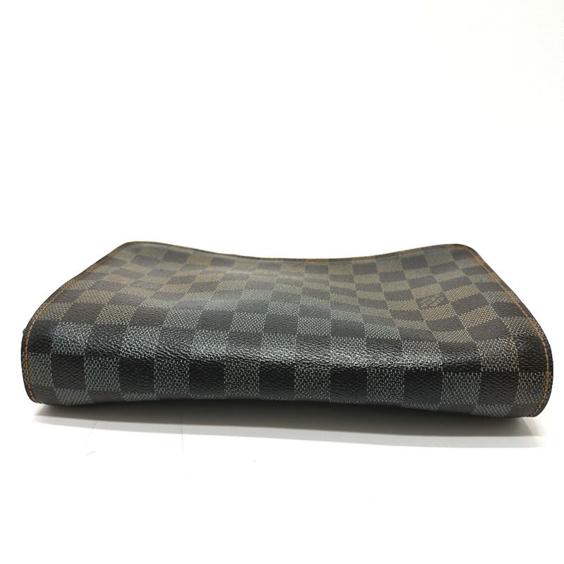Louis Vuitton Second Bag Saint Damier Canvas Ebene Brown — view 6