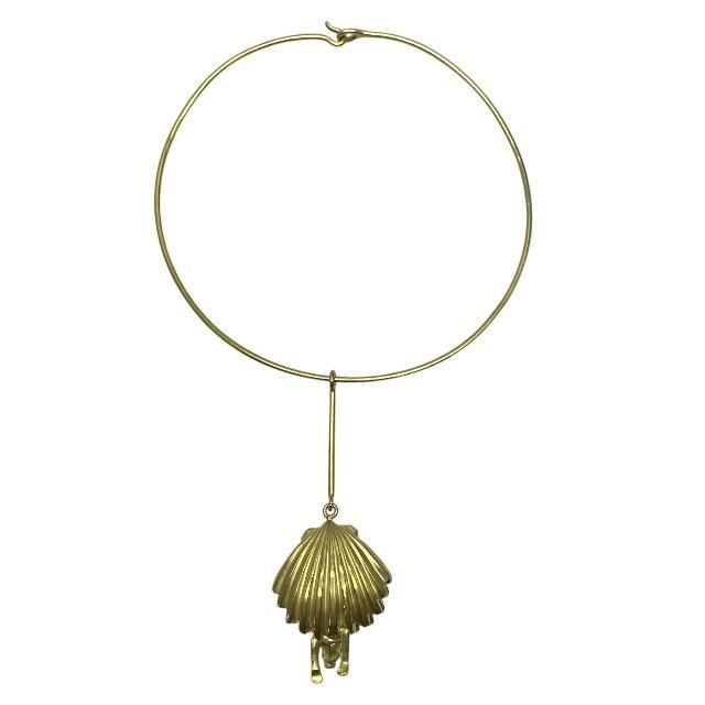Christian Dior Sea Garden Necklace Choker Jewelry Accessories Animal Motif GP — view 3