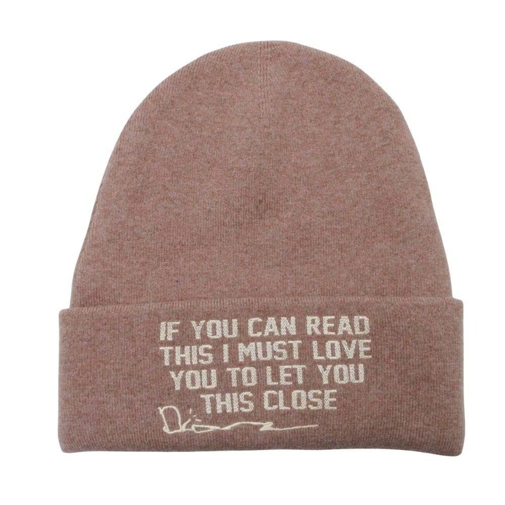 Dior Travis Scott Cactus Jack Beanie Knit Hat Watch Cap L Brown
