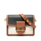 Louis Vuitton Dauphine Mini Shoulder Bag Brown Multicolor Leather