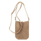 Saint Laurent Yves 5 7 Mini Vertical Grey Beige — view 5