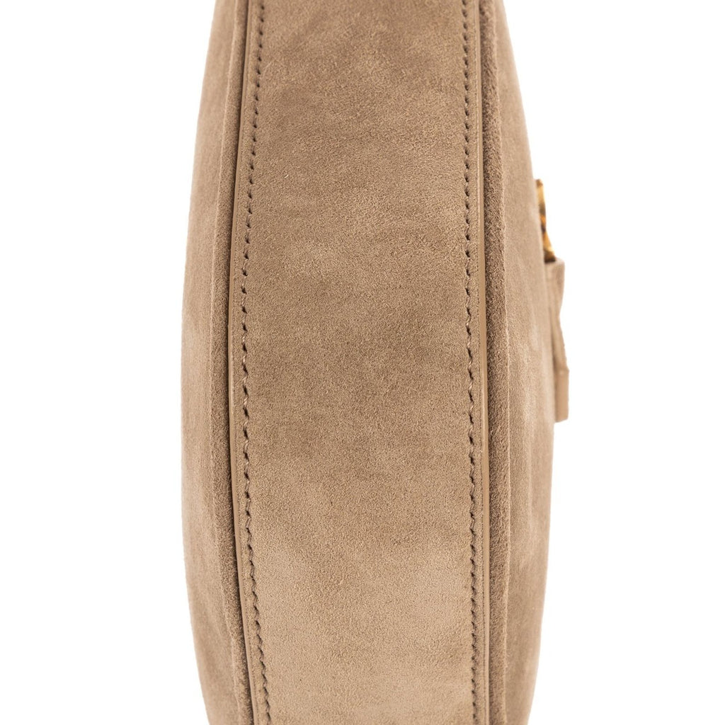 Saint Laurent Yves 5 7 Mini Vertical Grey Beige — view 7
