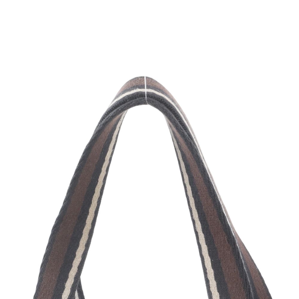 Hermes Troca Horizontal MM Leather Canvas Tote Shoulder Business Document — view 2
