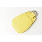 Dior Card Case Coin Ring Mini Wallet With Saddle Bag Motif Yellow — view 3