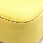 Prada Shoulder Bag Re Edition Yellow Nylon Leather — view 5